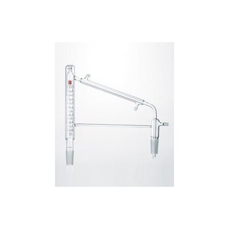 Synthware DISTILLATION HEAD, VIGREUX, JACKETED, 24/40, 10/18, 300mm D214300